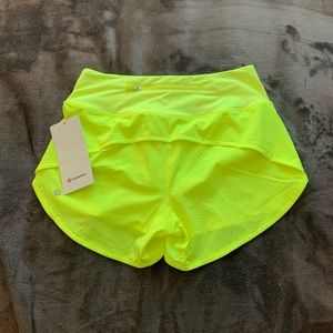 *BRAND NEW* Lululemon speed up shorts